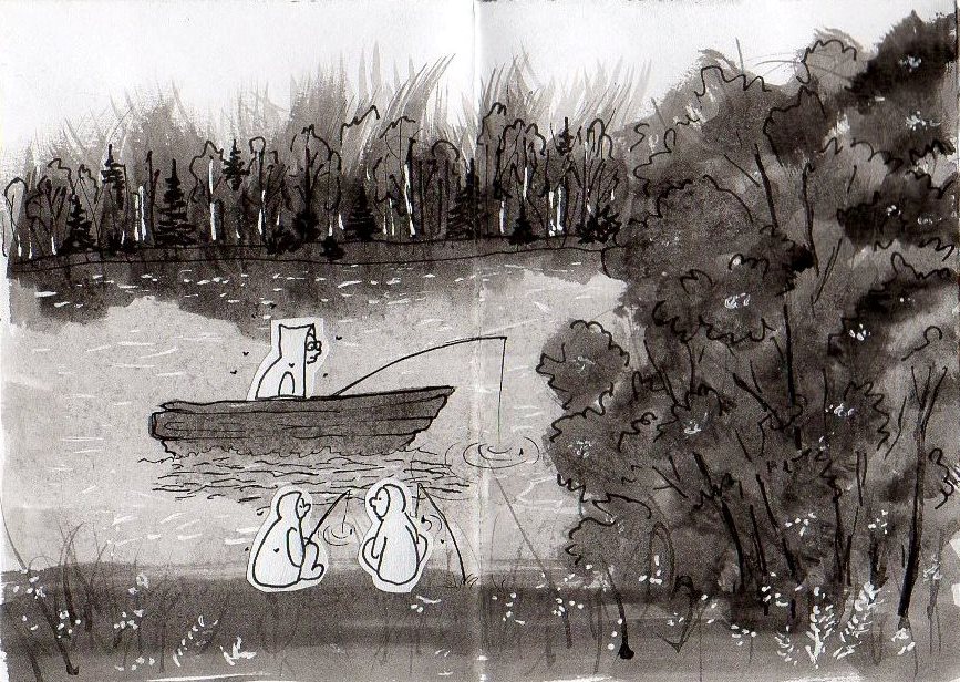 Книжка-картинка "Лето в деревне"