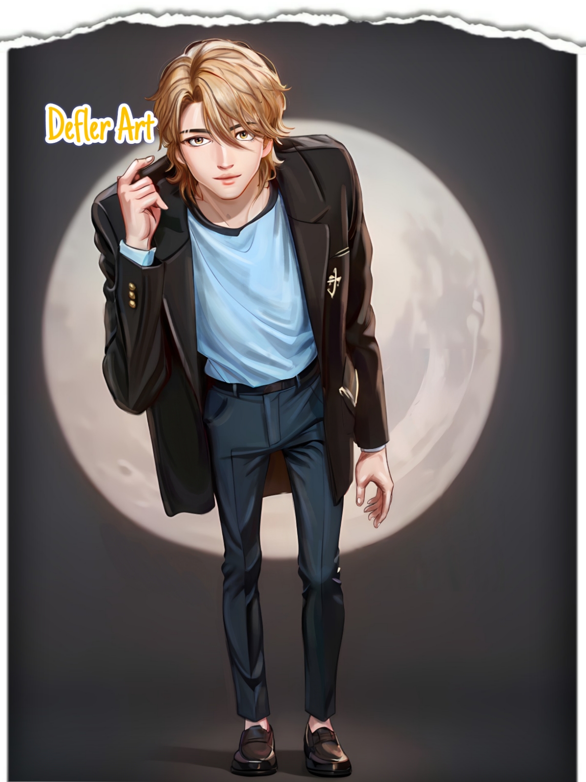 Beautiful illustration - Happy Valentine's Day, JUST LOVE