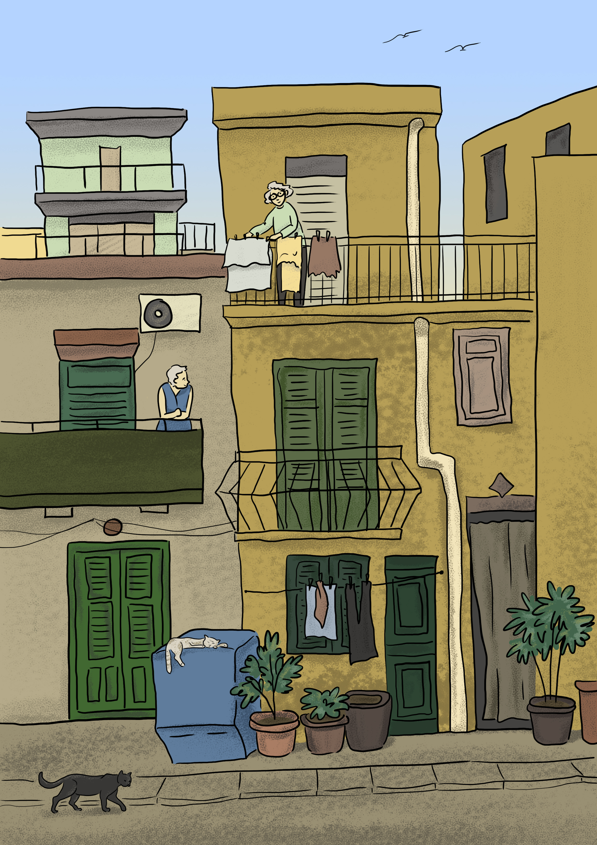 Скетчи по референсам в диджитал