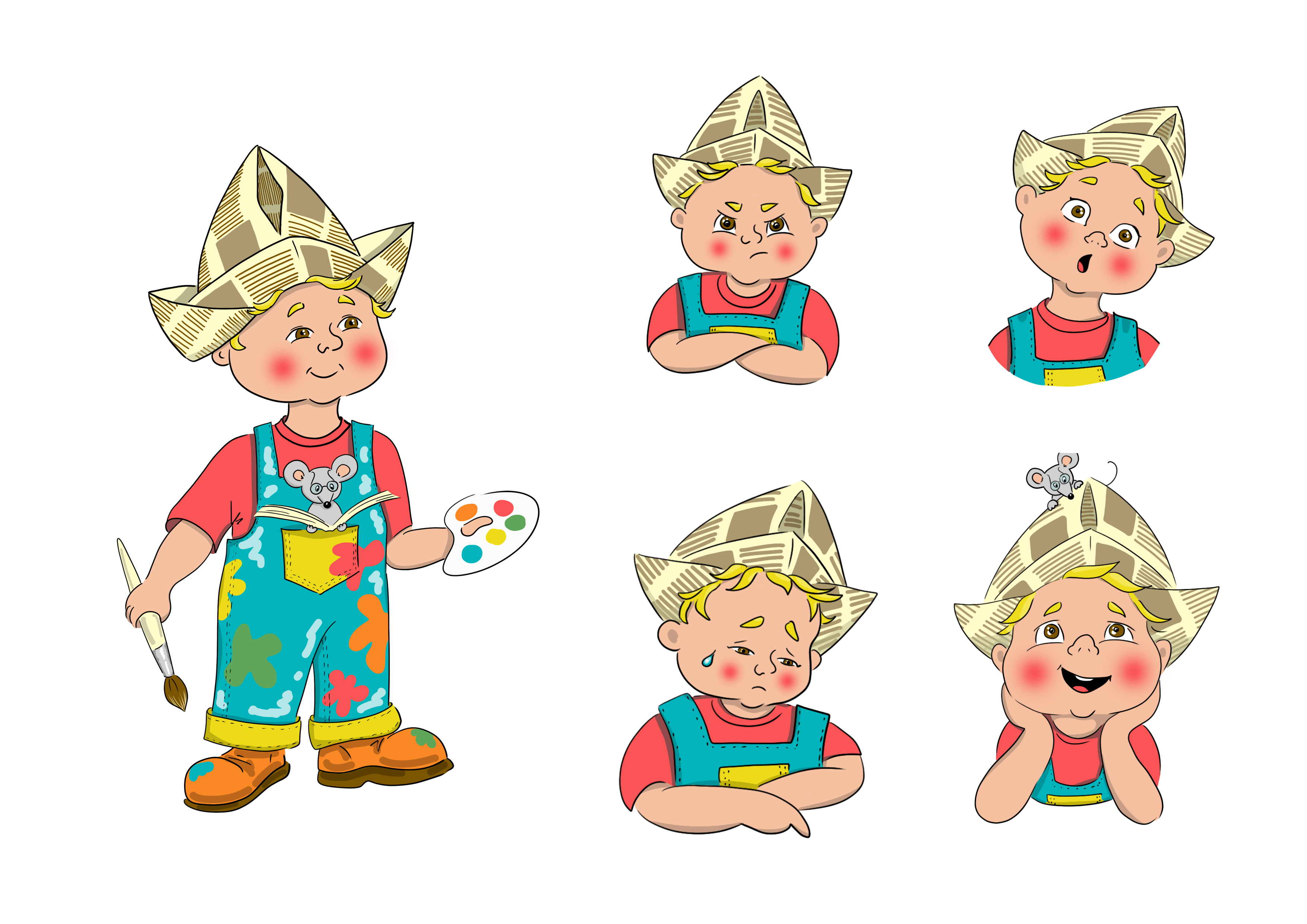 Персонажная иллюстрация