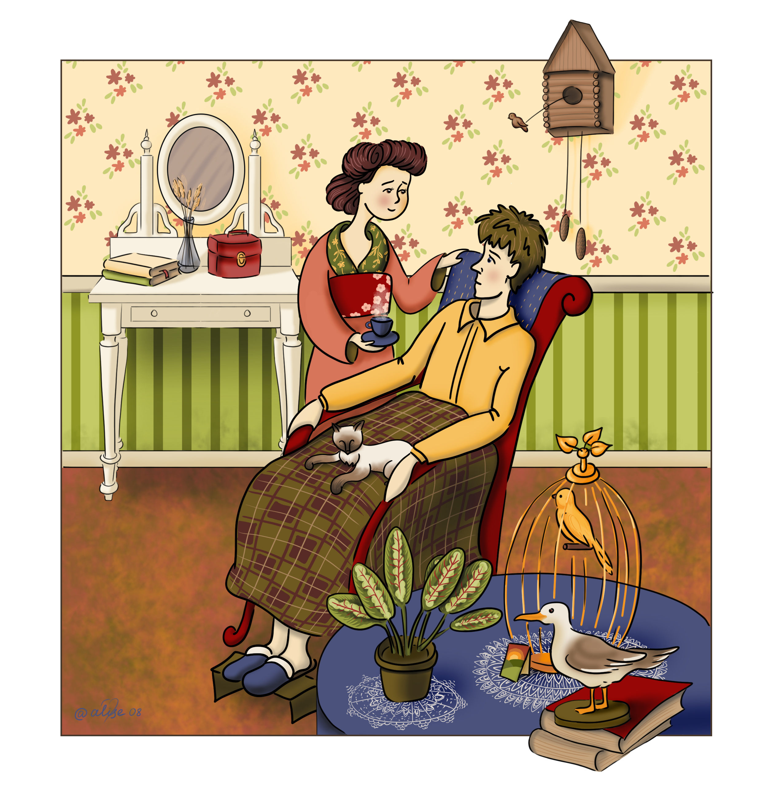 Персонажная иллюстрация