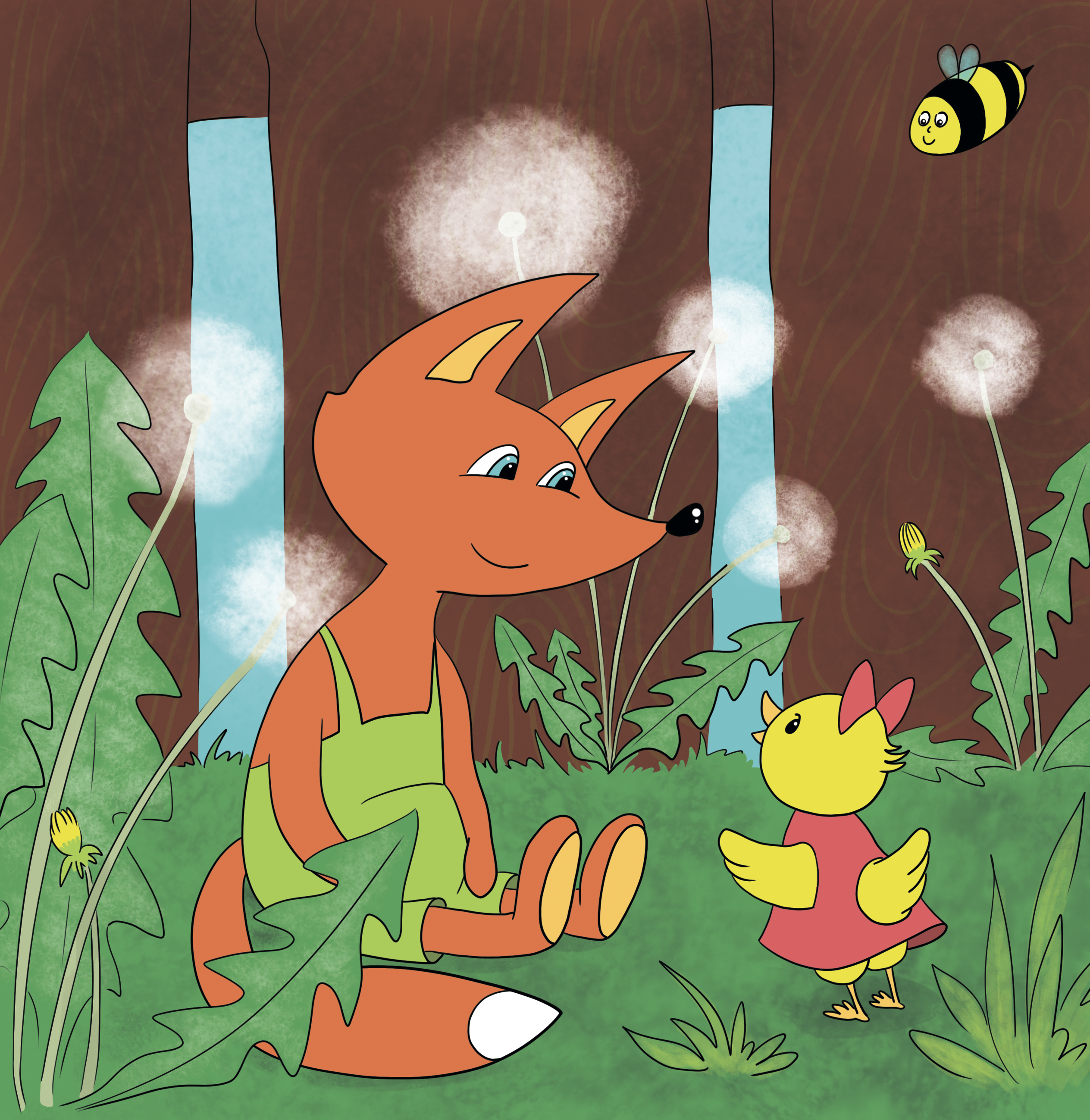 Персонажная иллюстрация