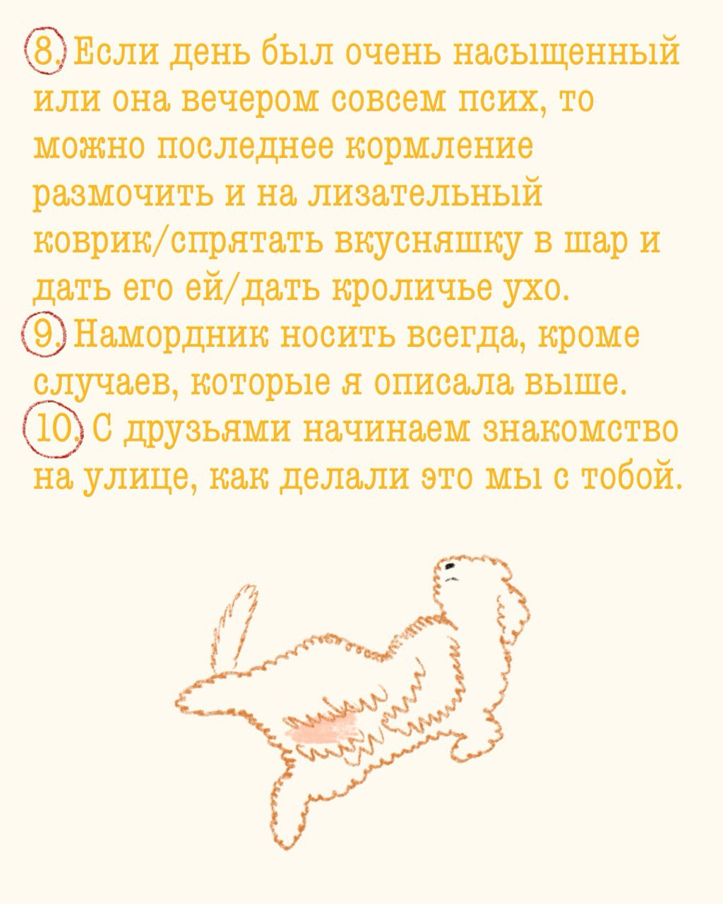 Инструкция для догситтера