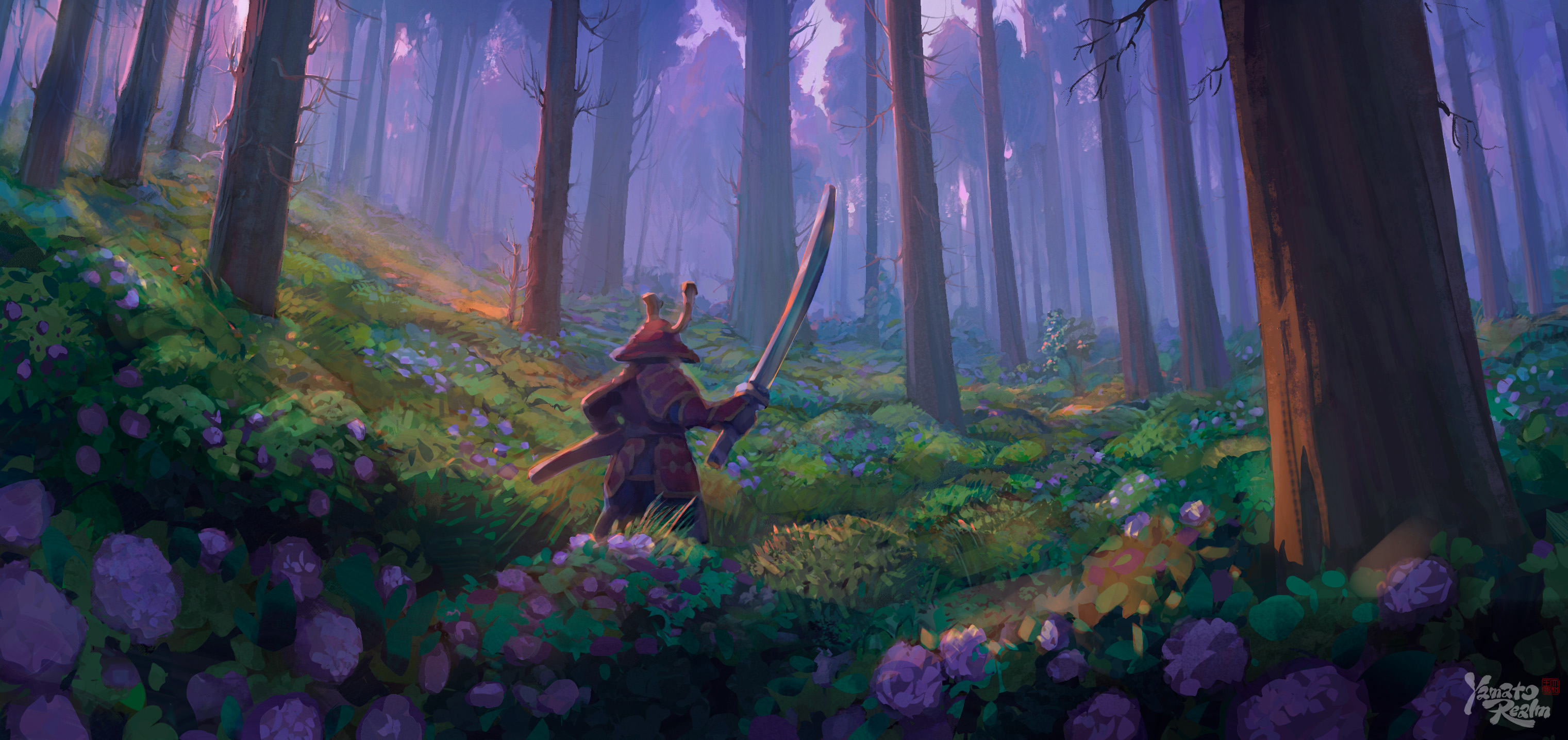 Концепт-арт для Yamato Realm