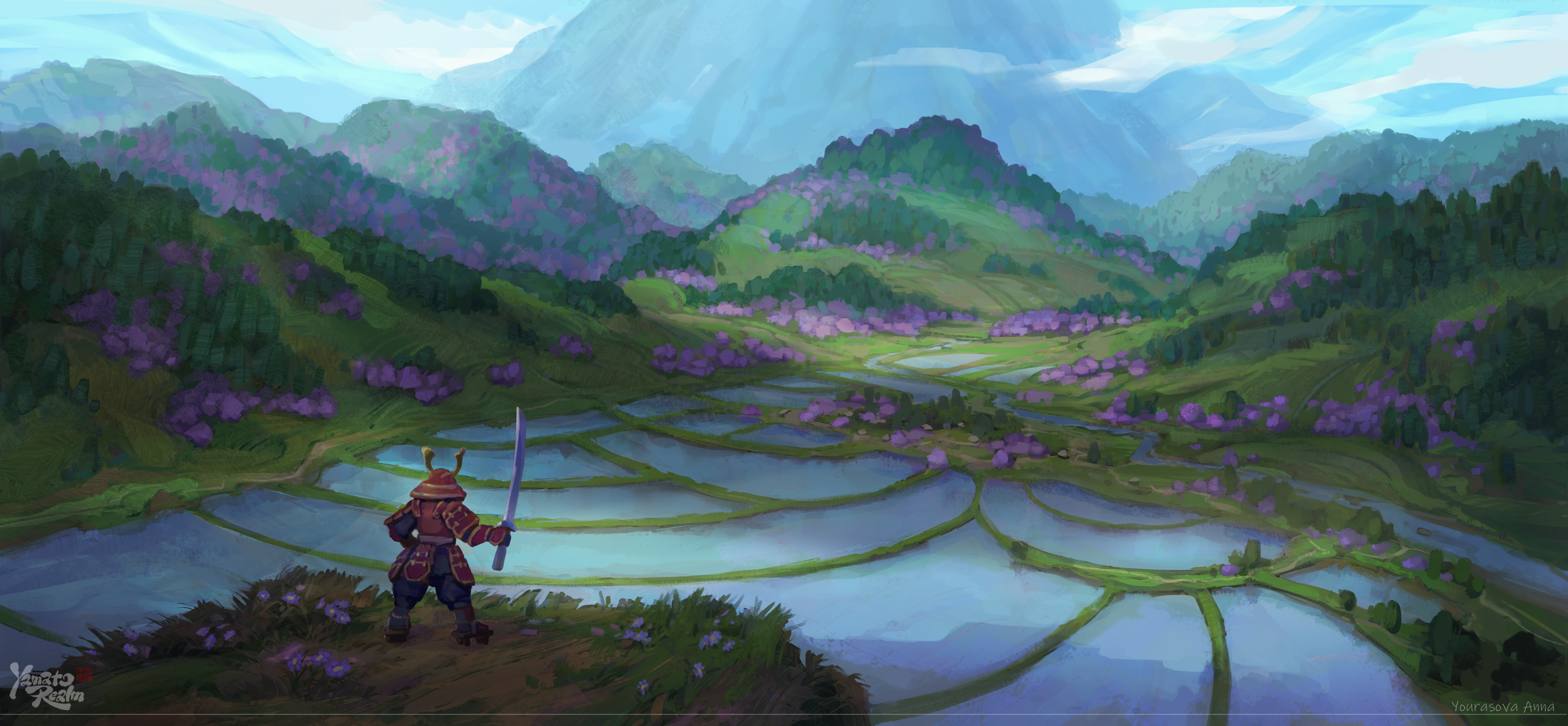 Концепт-арт для Yamato Realm