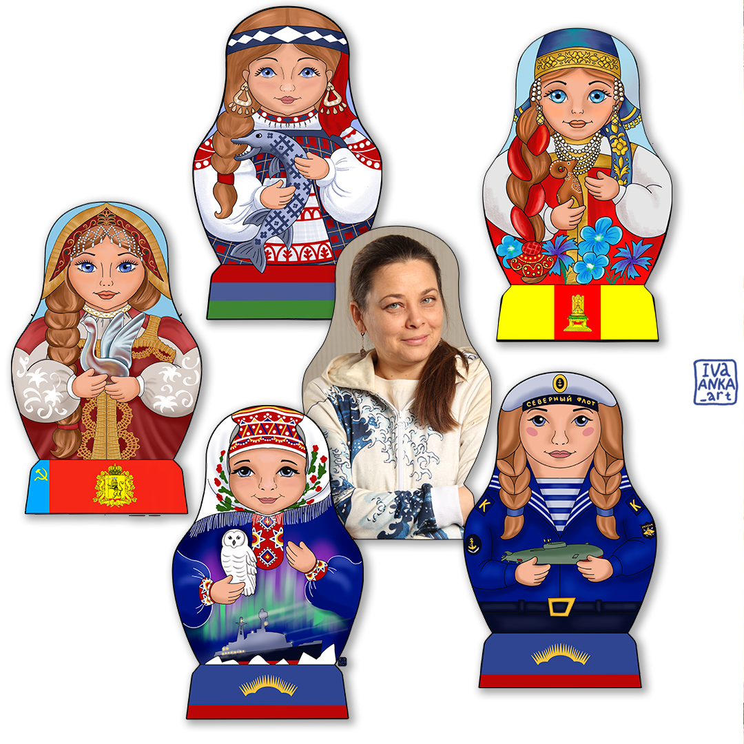 Матрешки России