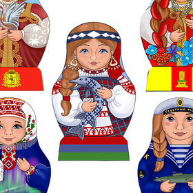 Матрешки России