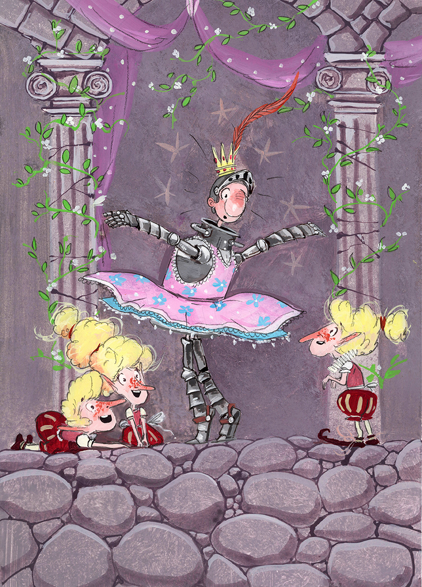 Как славный рыцарь Сэр Бидон дракона победил