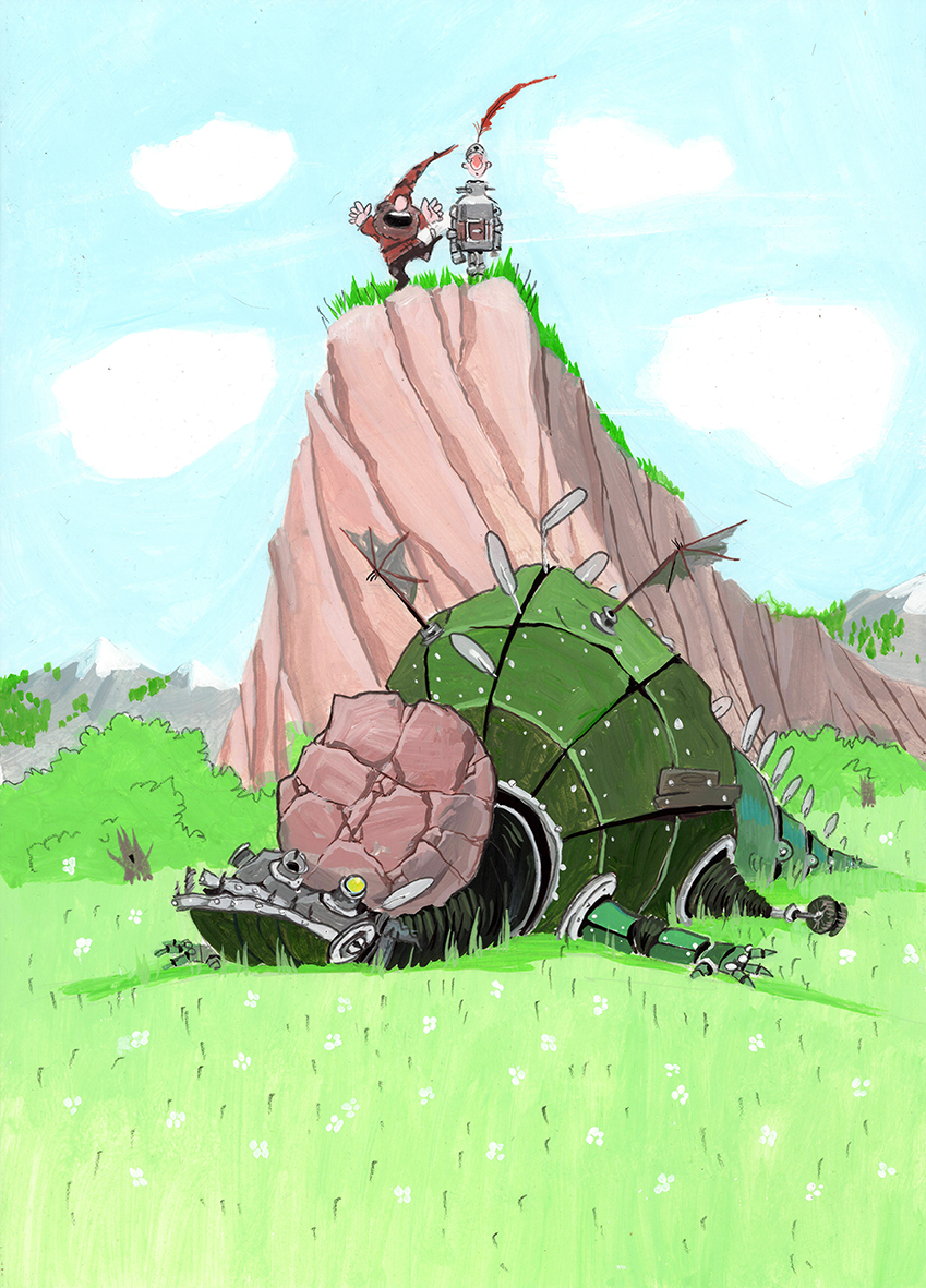 Как славный рыцарь Сэр Бидон дракона победил