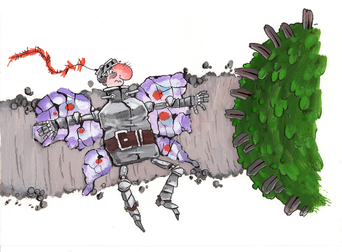 Как славный рыцарь Сэр Бидон дракона победил