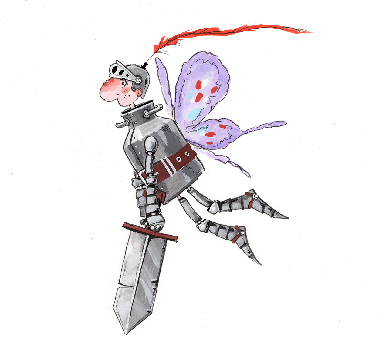 Как славный рыцарь Сэр Бидон дракона победил