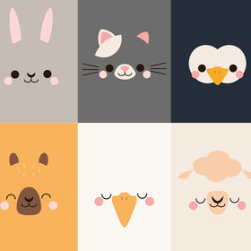 Проект с персонажами для бренда Tweezi