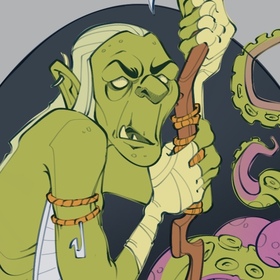 Эскиз Бабы Яги