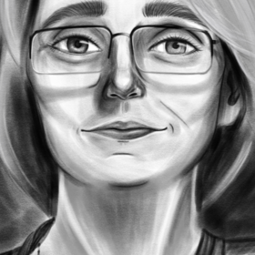 Портрет ЧБ | Мужчина и женщина