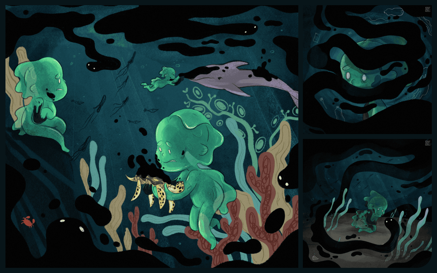 Kid of The Sea & Black Serpent