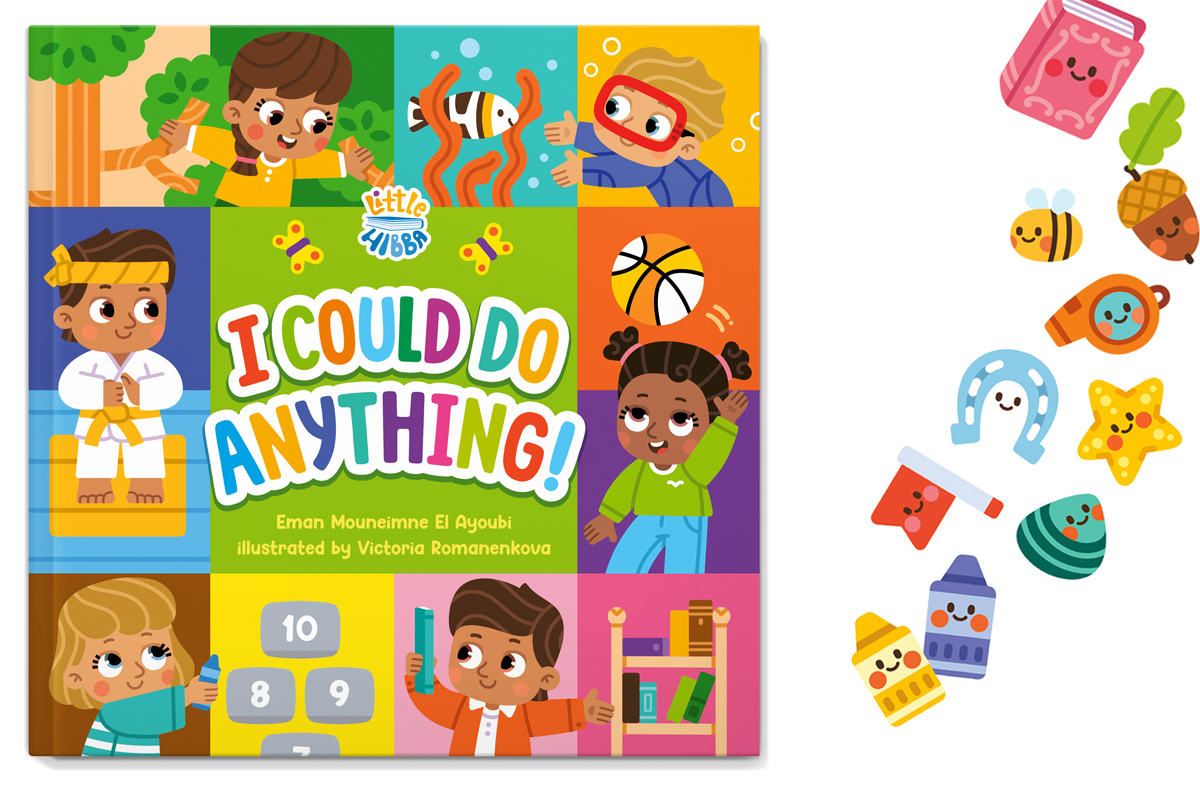 Активный отдых и спорт. Для проекта именных детских книг.