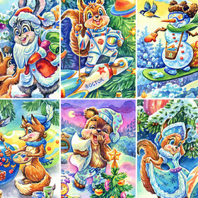 Новогодние иллюстрации