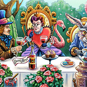 Триптих на тему Алисы в Стране Чудес