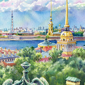 Лето в Питере