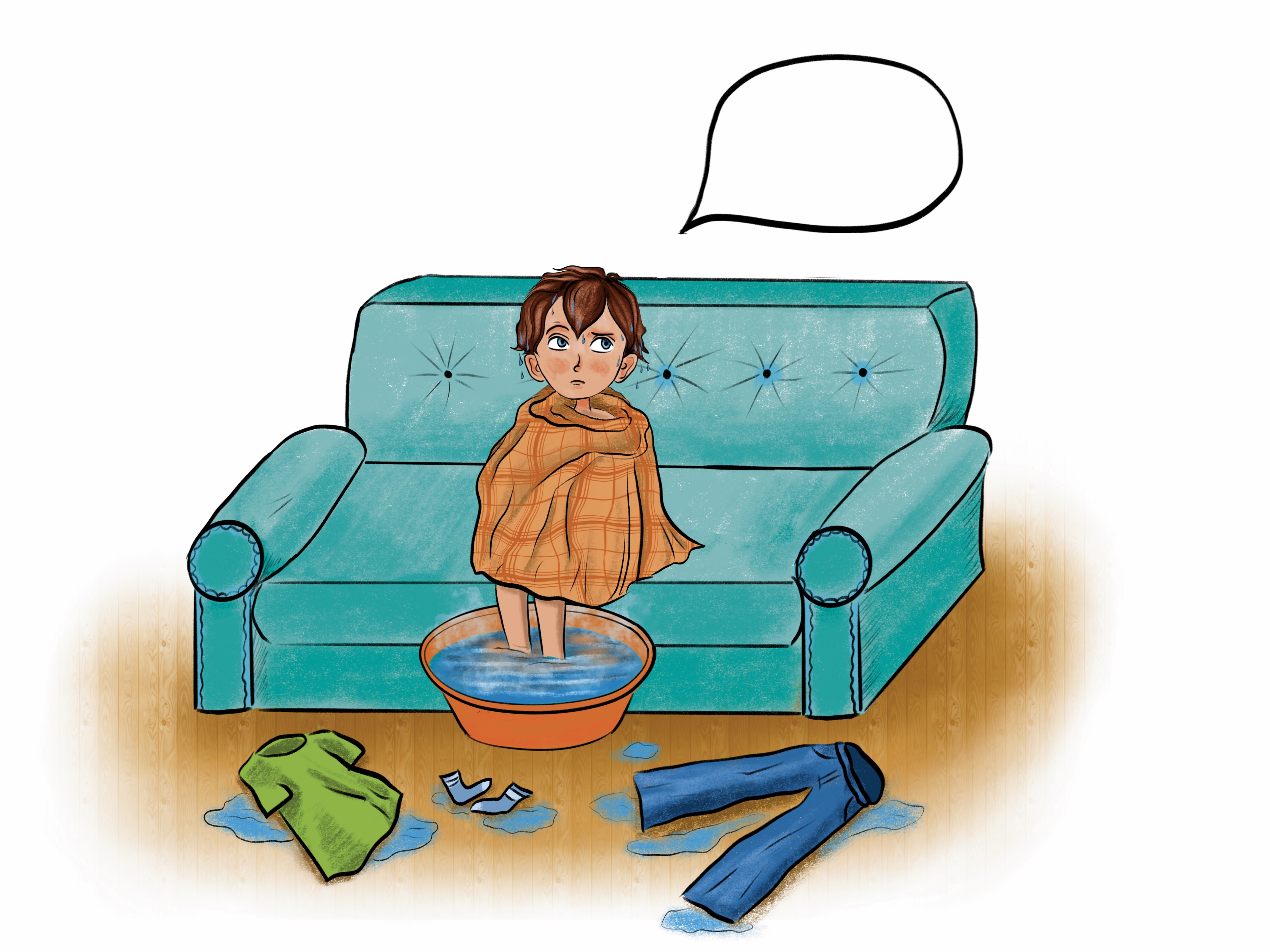 Иллюстрации для детской книги о здоровом образе жизни