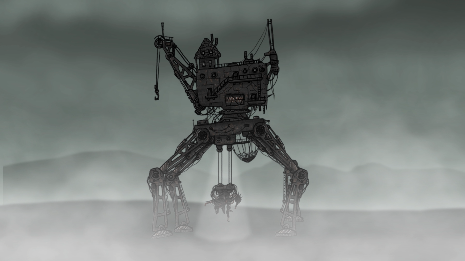 Короткометражный мультфильм "Дом"