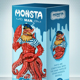 Упаковка игрушки конструктора Краб Монстр