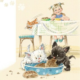 Много дел у котят...