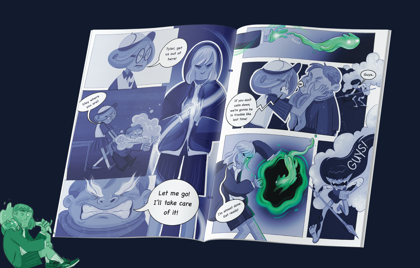 Comic "Recess Rules" / wip