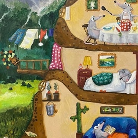 Картина "Большая мышиная нора"