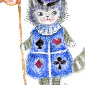 Котик и лисичка