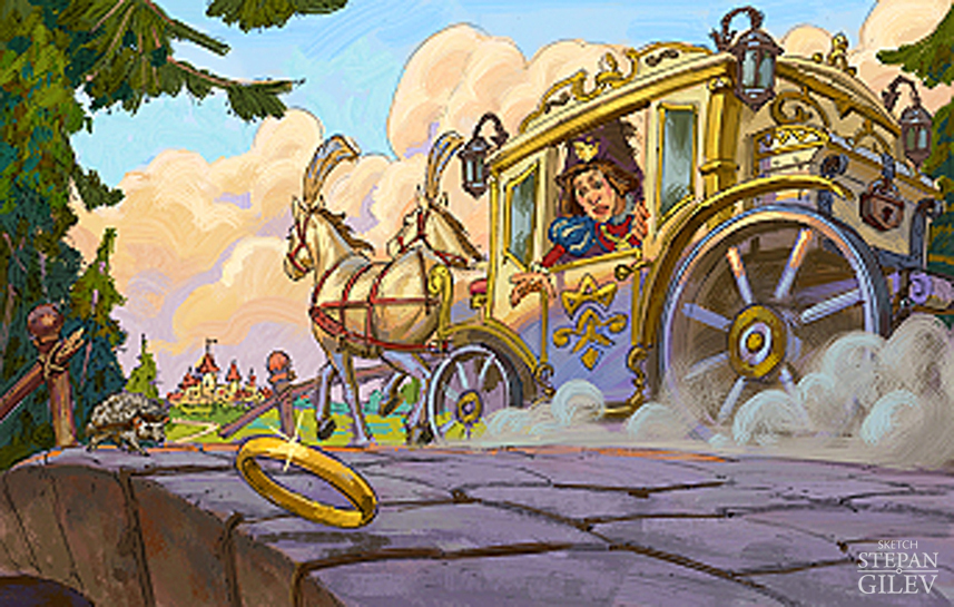 Выпало колечко