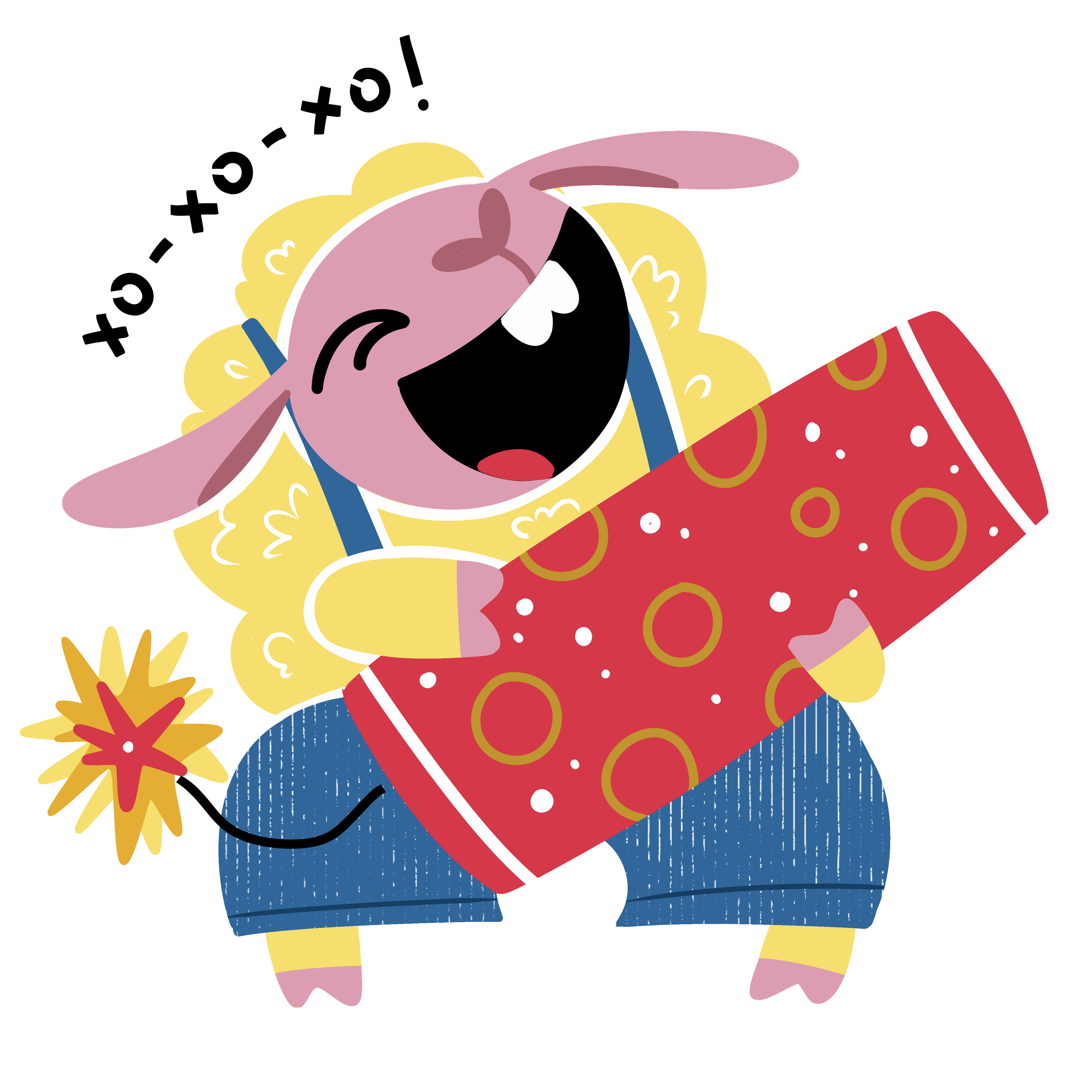 Стикерпак «Барашек Пуша»