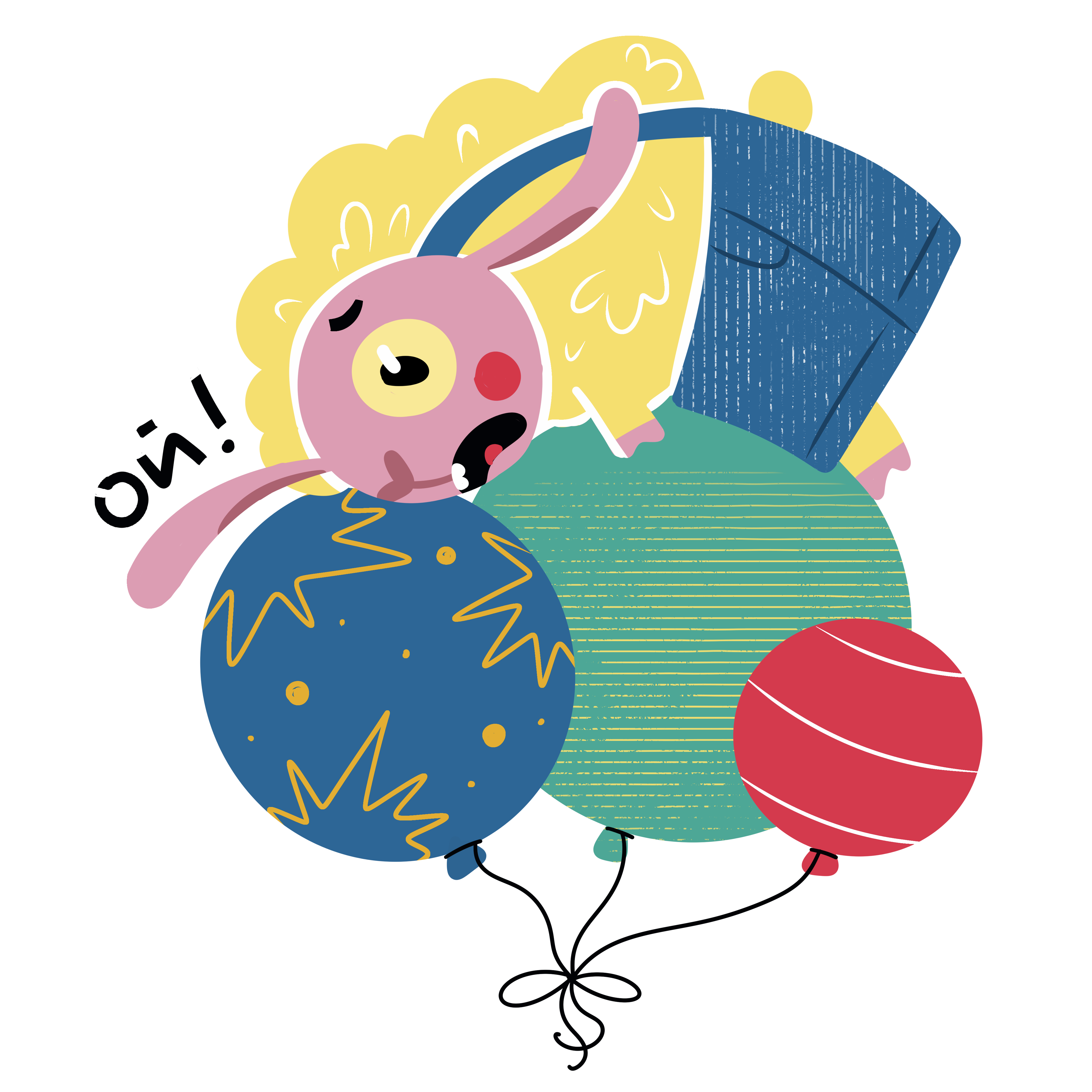 Стикерпак «Барашек Пуша»