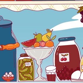 Кавказская пирамида питания