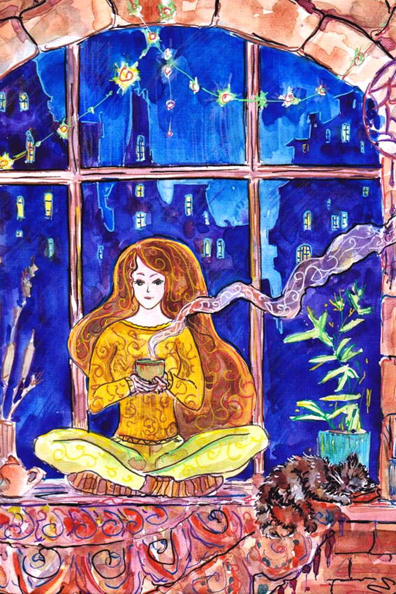 Акварельные города