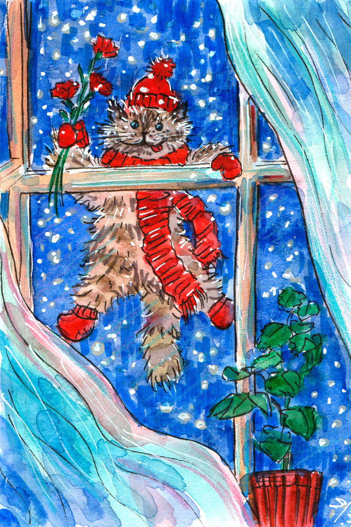 Акварельные города