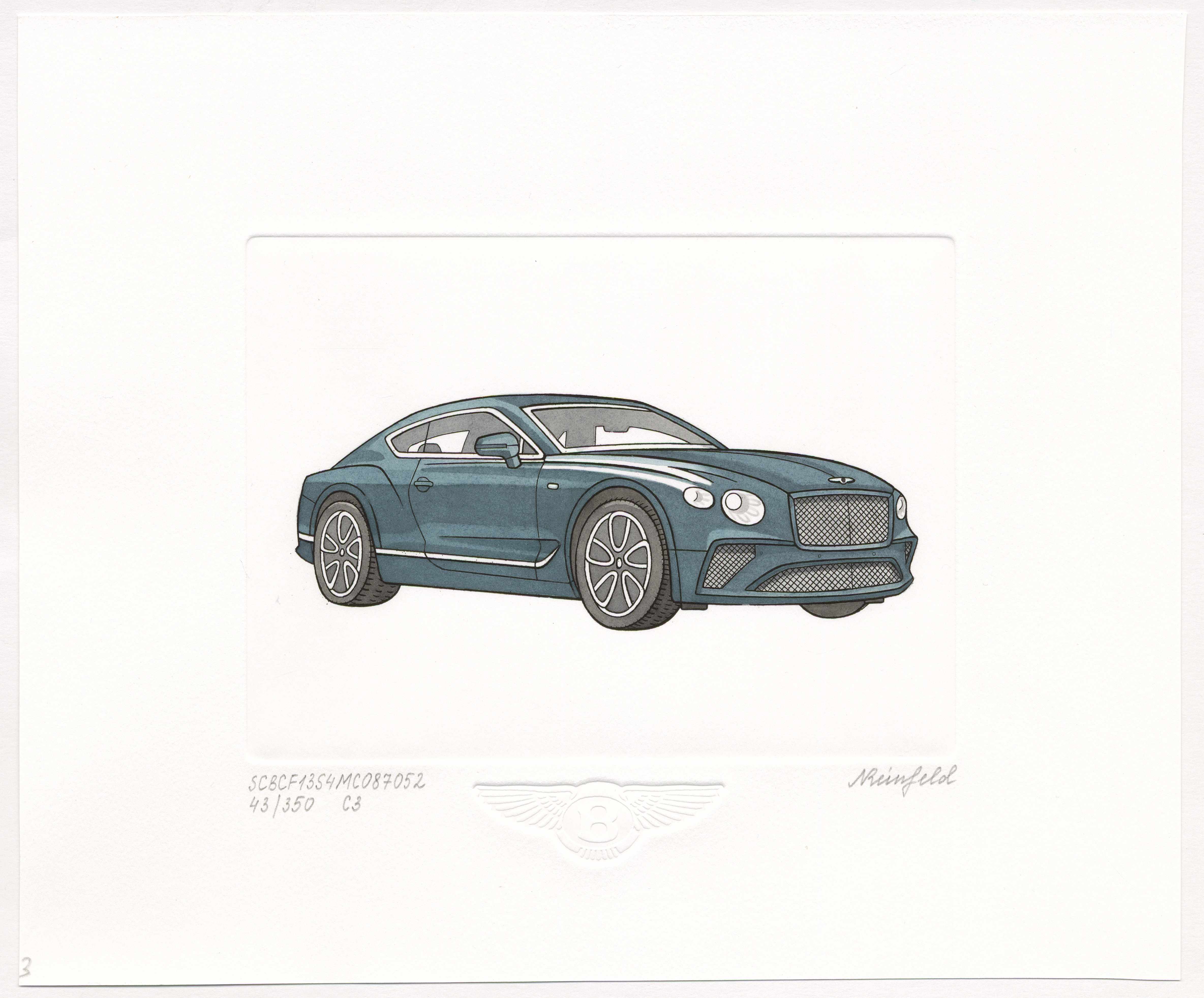 Офорты для Bentley Motors