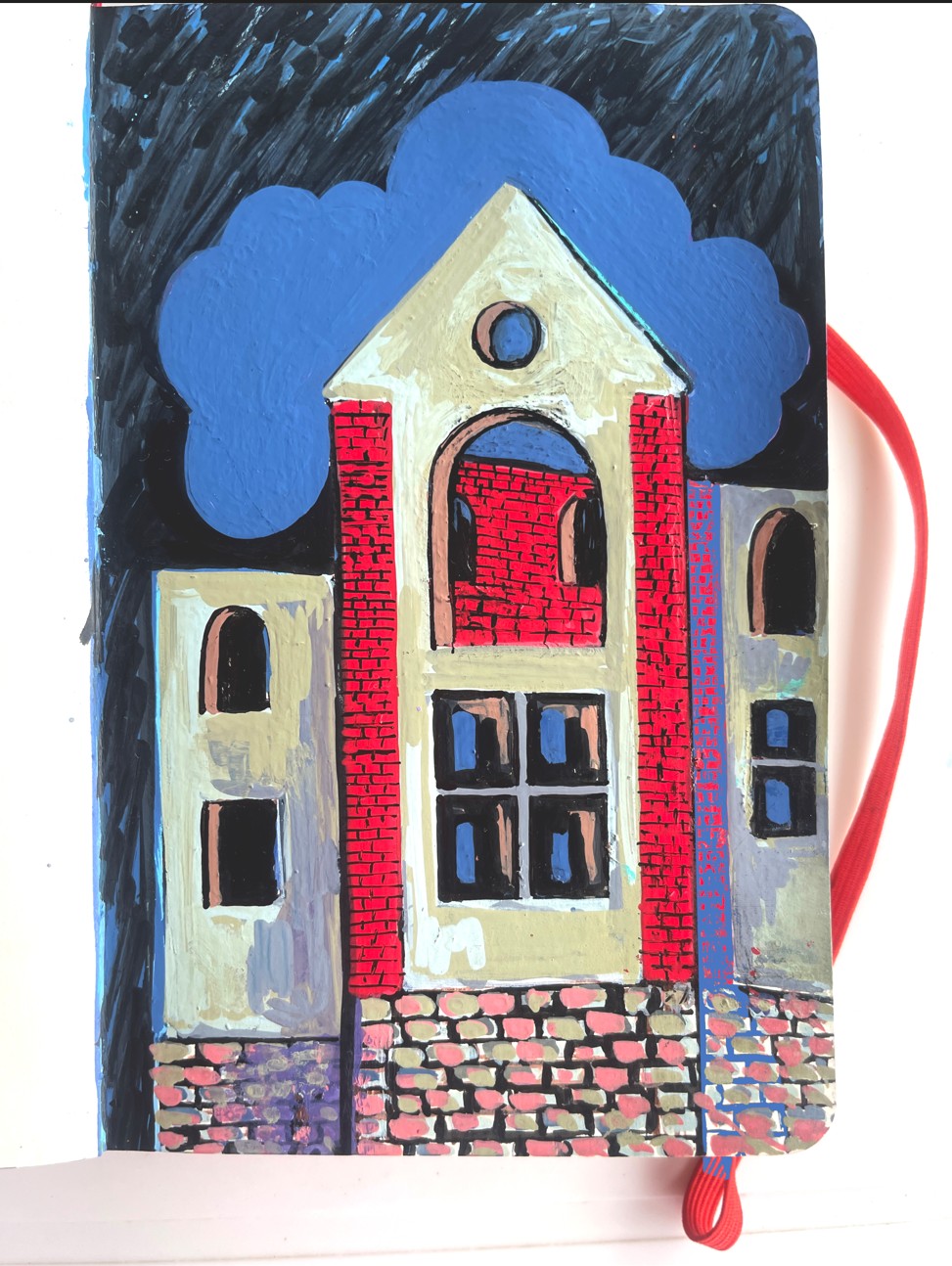 Картины в скетчбук