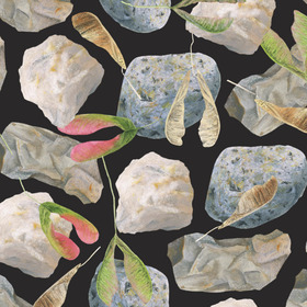 Бесшовный паттерн "Природные дары"