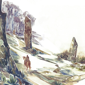 "Рыцарь-эльф", иллюстрации