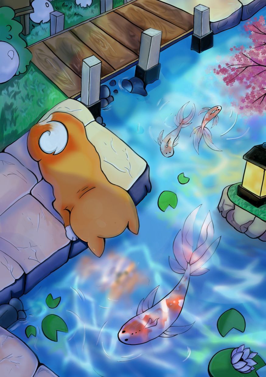 Иллюстрации Сиба ину