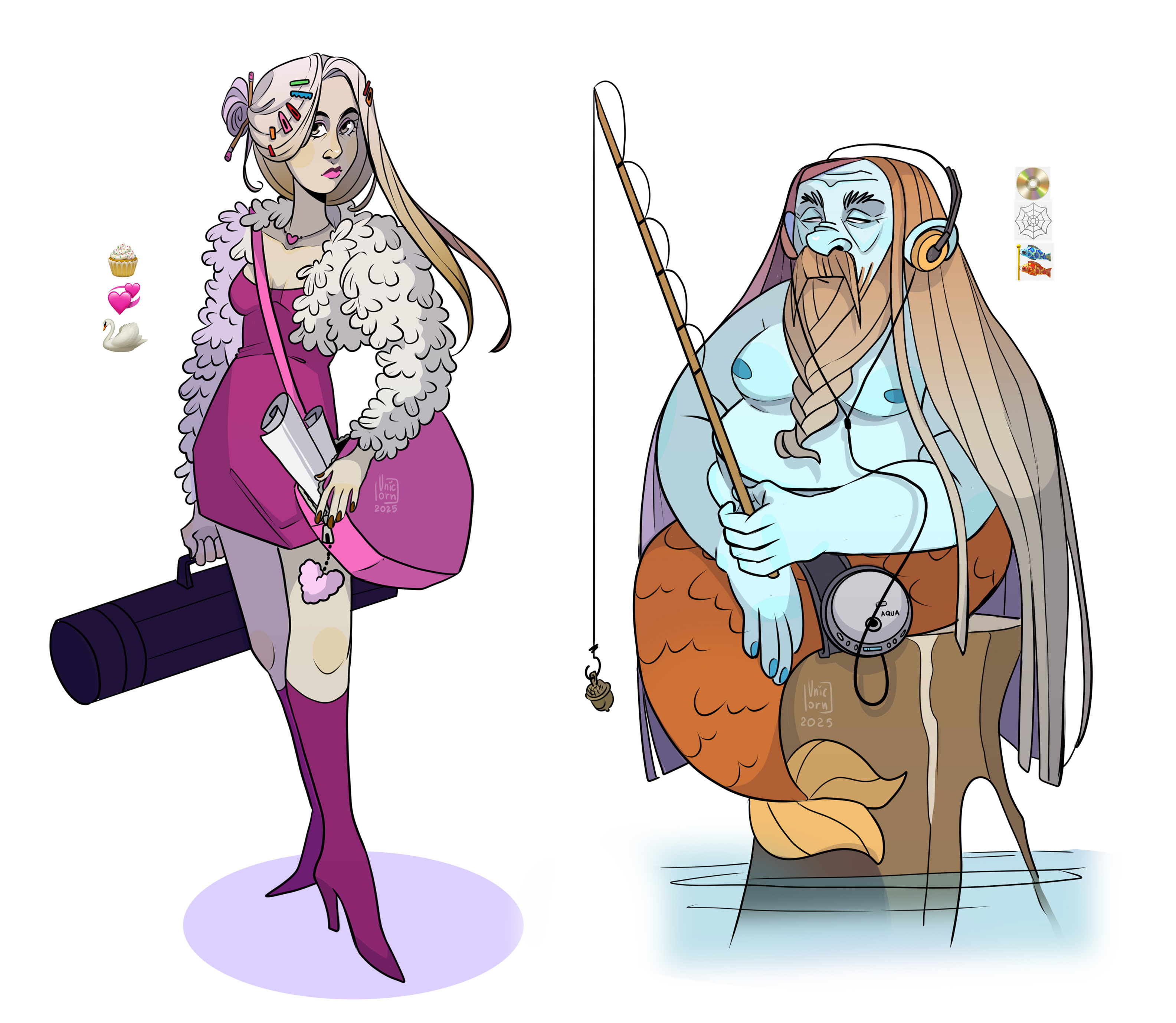 Концепты персонажей