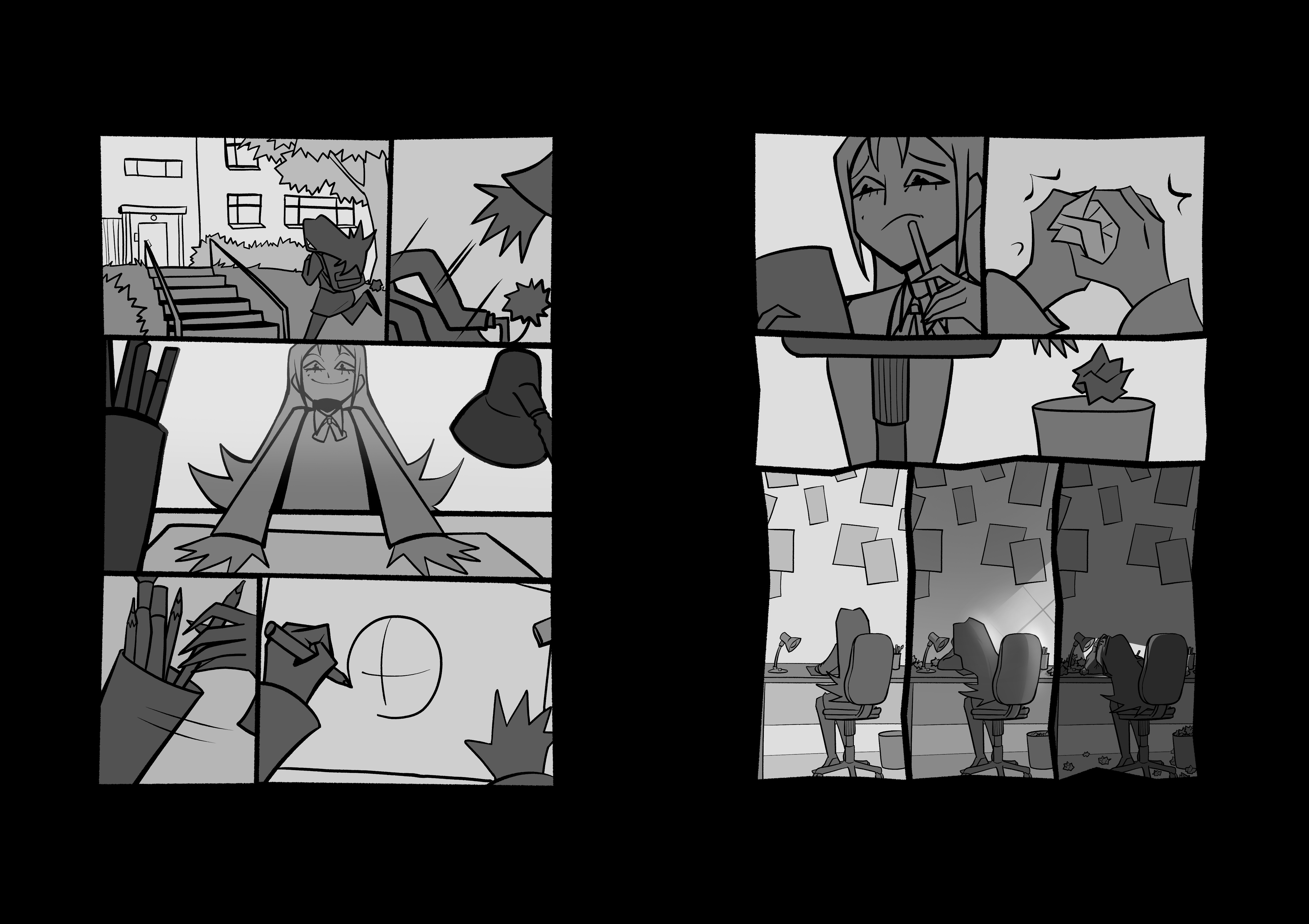 Комикс "Сделанное лучше идеального"