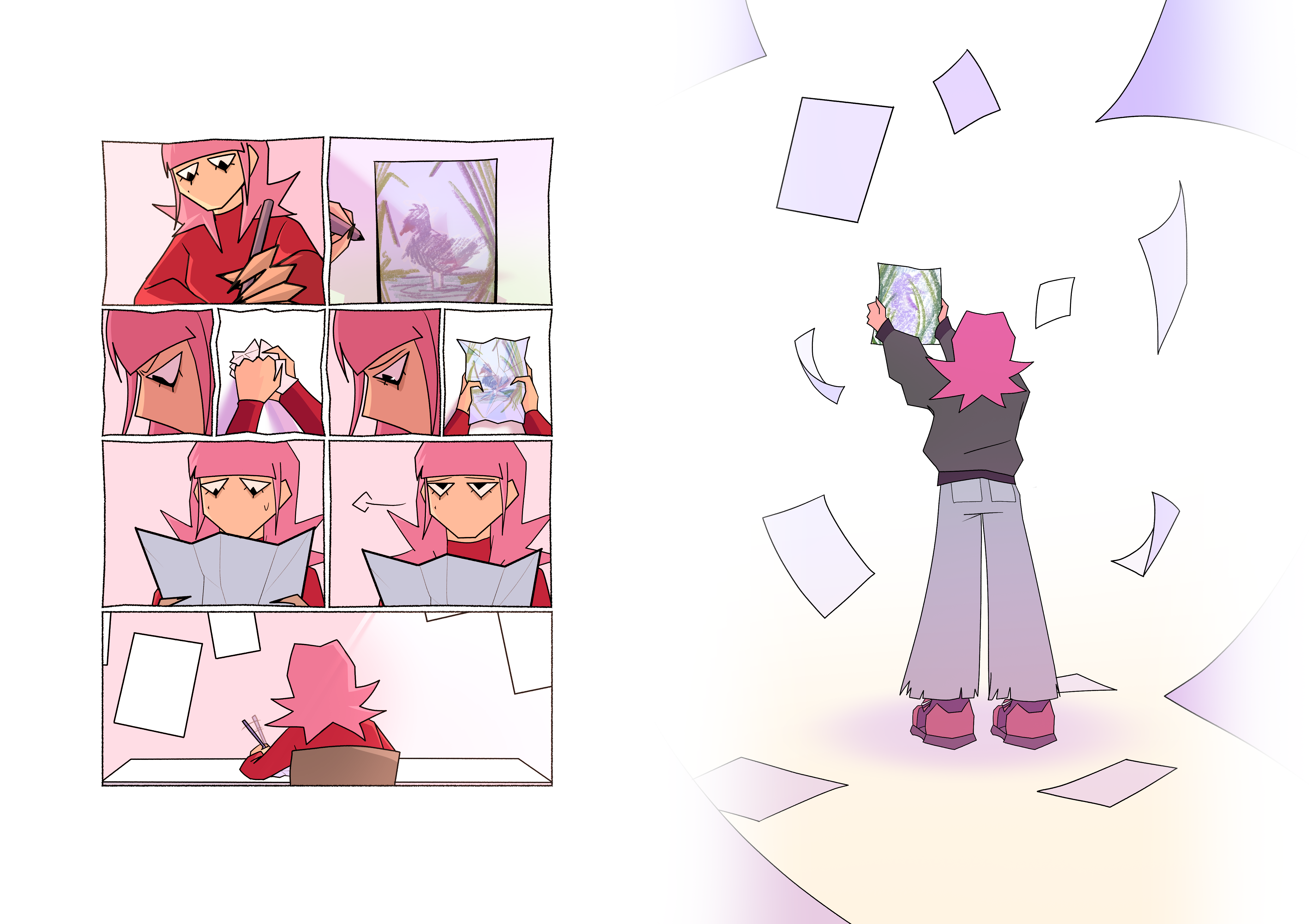 Комикс "Сделанное лучше идеального"