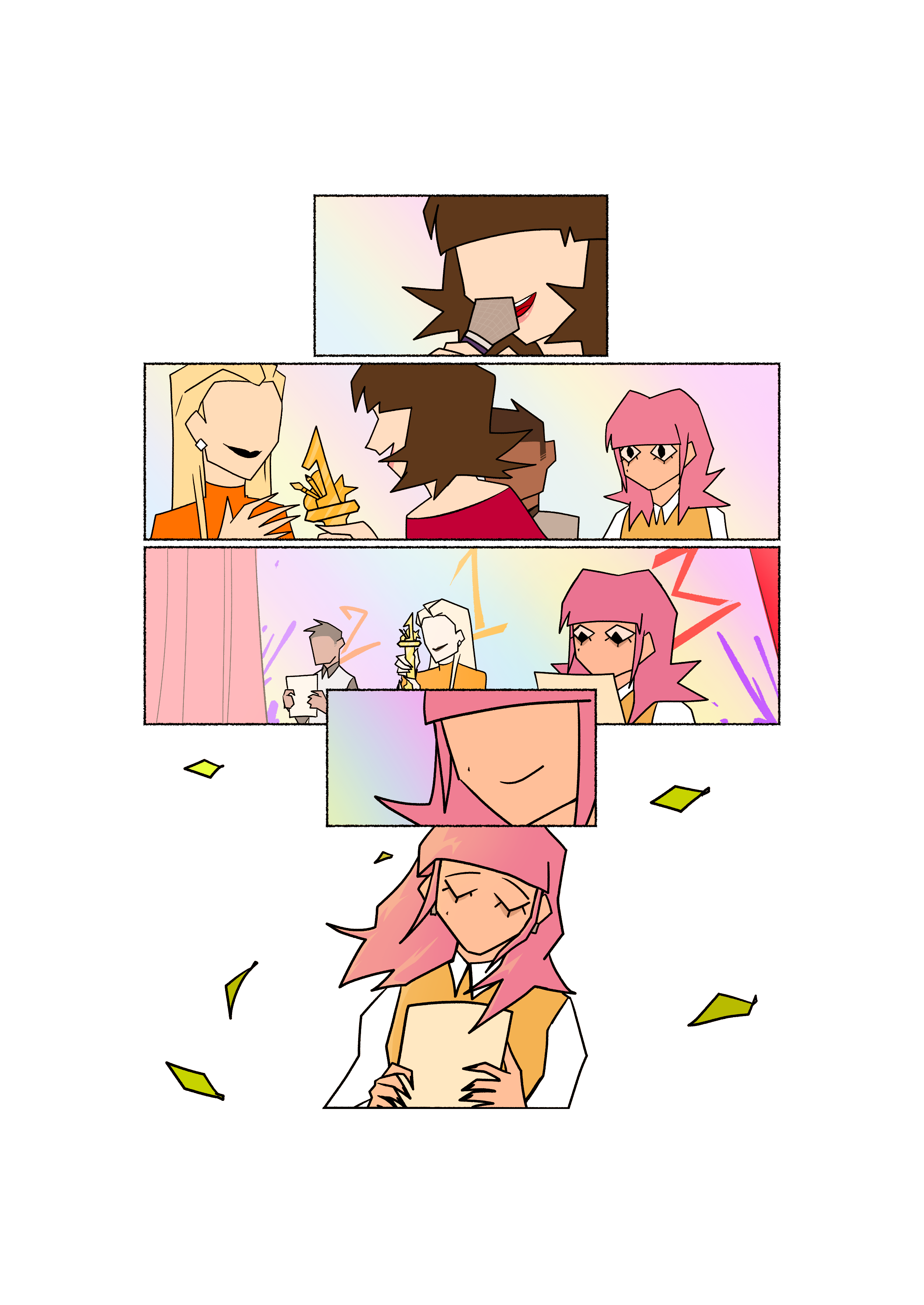 Комикс "Сделанное лучше идеального"