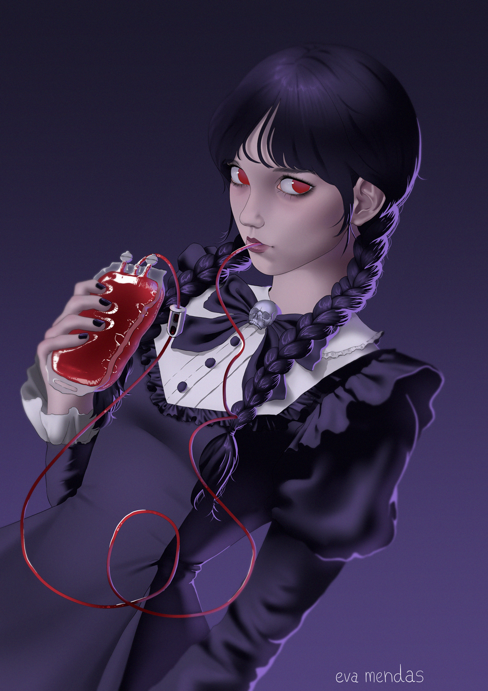 Вампирша Уэнсдей