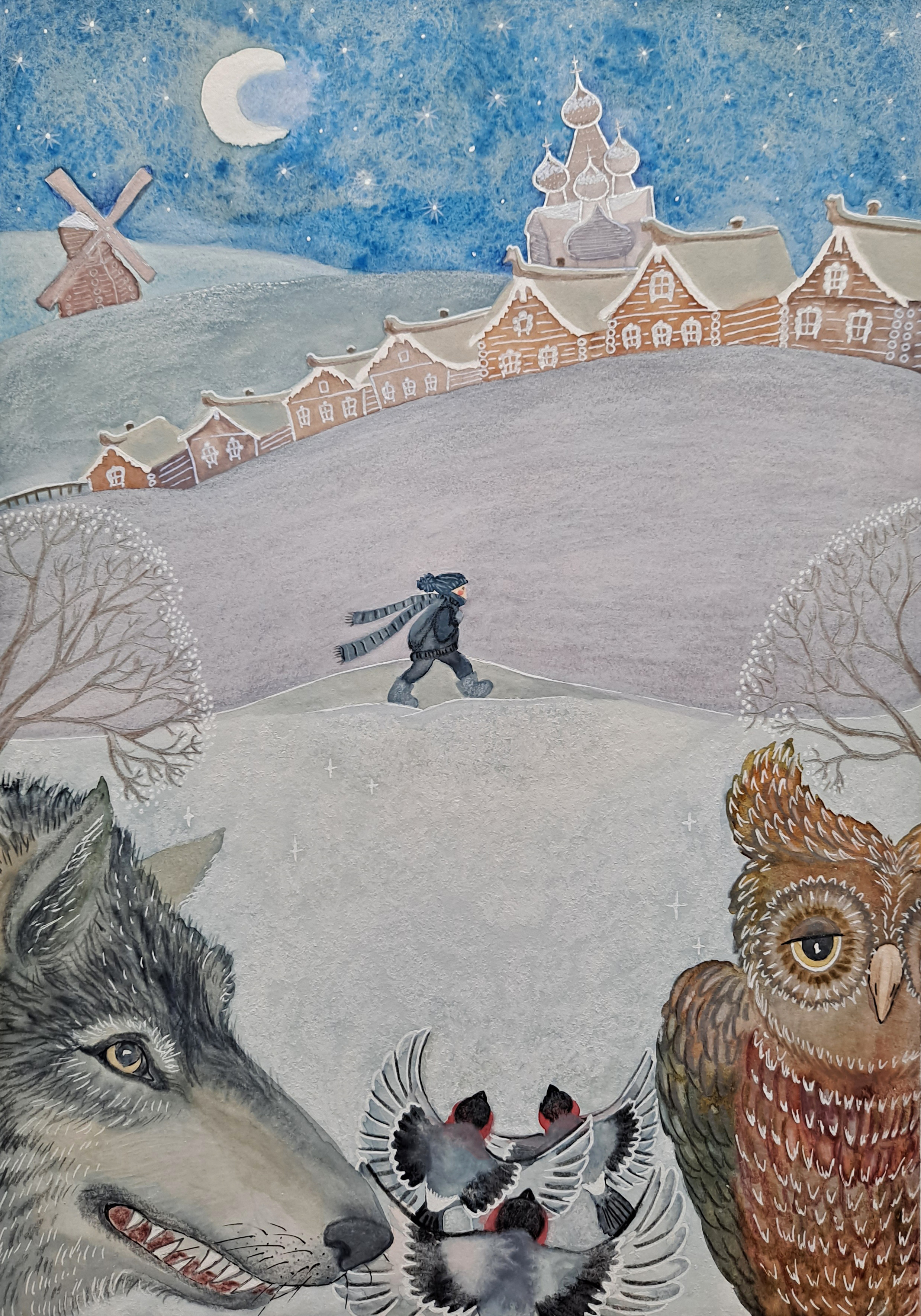 Николка и виртуальный мир Деда Мороза