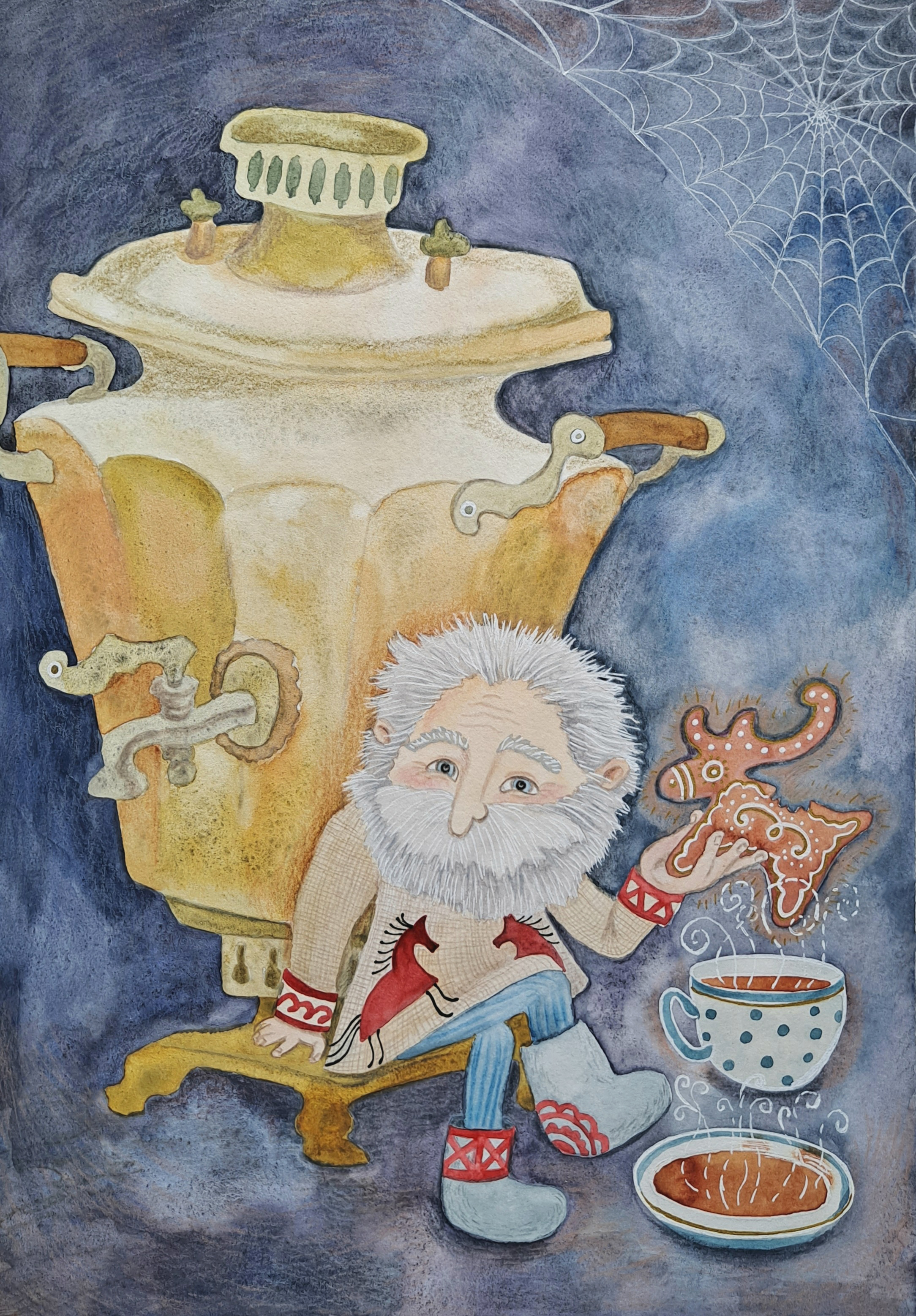 Николка и виртуальный мир Деда Мороза