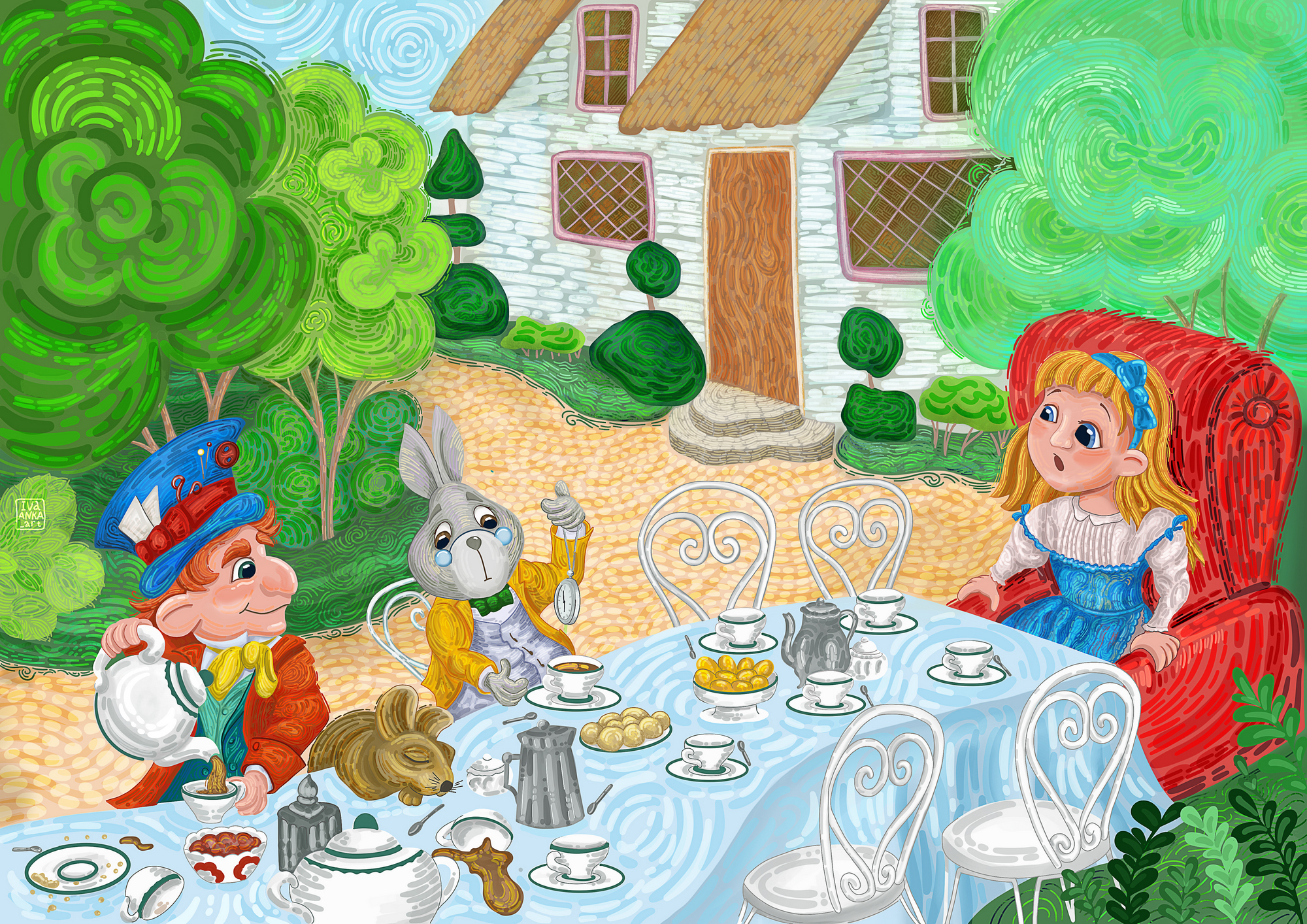 Безумное чаепитие. Алиса в стране чудес