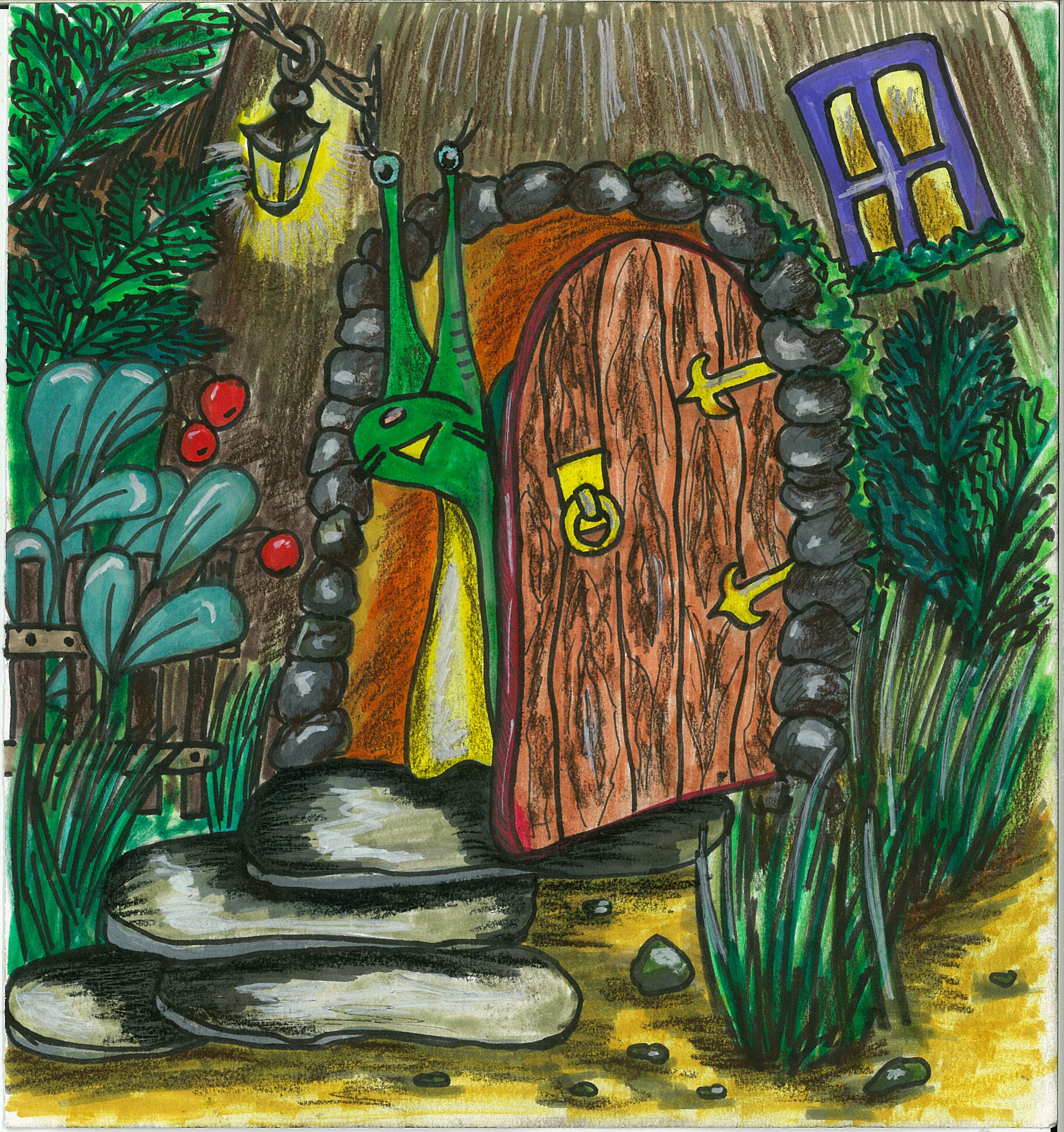 Иллюстрации к книге "Улитка Люся"